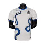 Versione del giocatore maglia Inter seconda 2022