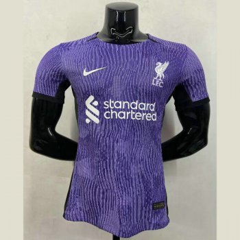 Versione del giocatore maglia Liverpool terza 2024