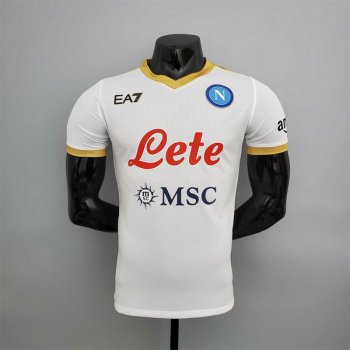 Versione del giocatore maglia Napoli terza 2022