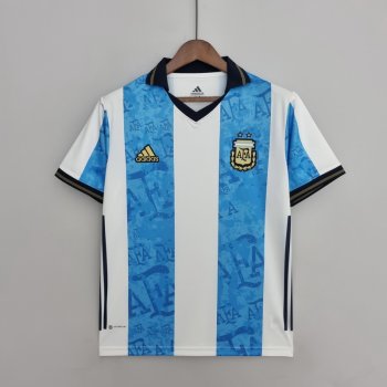 maglia Argentina Edizione Commemorativa 2022 Bianco Blu