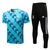 maglia Juventus formazione 2023 Blu Fantasia Geometrica