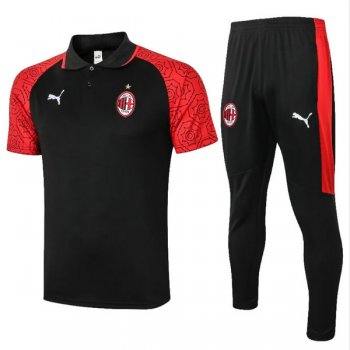 maglia Milan Polo nero 2021