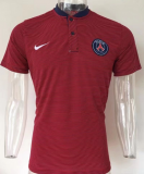 maglia PSG Polo rosso scuro 2018