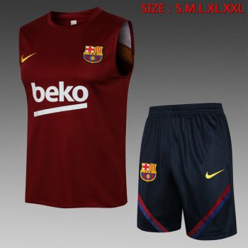 maglia gilet Barcellona rosso 2022