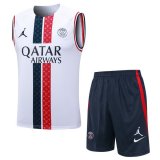 maglia gilet PSG bianco 2024