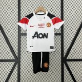 seconda maglia Manchester United bambino Retro UCL 2010-2011