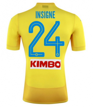 seconda maglia Napoli Insigne 2018