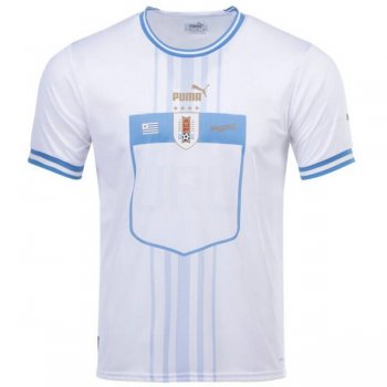 seconda maglia Uruguay Coppa del Mondo 2022