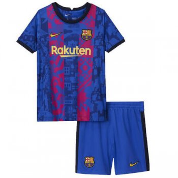 terza maglia Barcellona bambino 2022