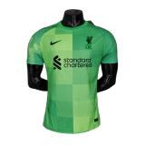 Versione del giocatore maglia Liverpool Portiere Verde 2022