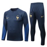 maglia Francia Formazione ML blu-01 2023