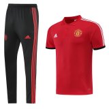 maglia Manchester United Polo Rosso Bianco strisce 2023