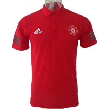 maglia Manchester United Polo UCL 2018 rosso