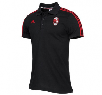 maglia Milan Polo nero 2018