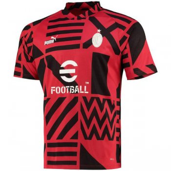 maglia Milan Pre-Partita rosso 2023