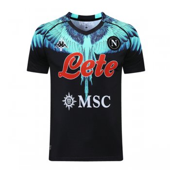 maglia Napoli formazione nero 2021