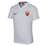 maglia Roma Polo bianco 2018