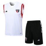 maglia gilet Sao Paulo bianco 2024