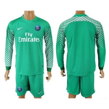 maglia portiere PSG manica lunga verde 2018