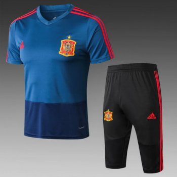 maglia Spagna formazione Blu scuro 2018