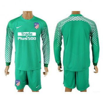 portiere maglia Atletico Madrid manica lunga verde-01 2018