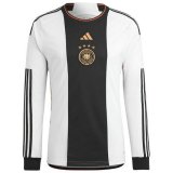 prima maglia Germania manica lunga Coppa del Mondo 2022