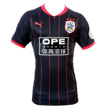 seconda maglia Huddersfield Town nero 2018