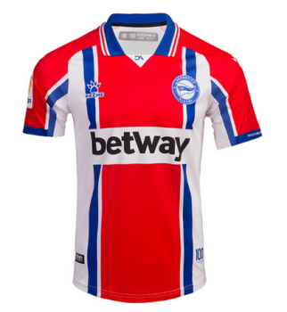 segunda maglia Alaves 2021