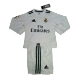 prima maglia Real Madrid manica lunga bambino 2019