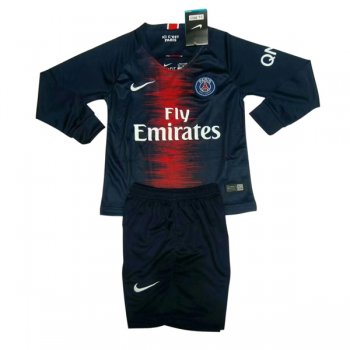 prima maglia PSG manica lunga bambino 2019