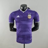 Versione del giocatore maglia Argentina Viola 2023