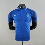 Versione del giocatore maglia Atletico Madrid blu-01 2023