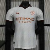 Versione del giocatore maglia Manchester City seconda 2024