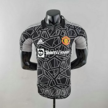 Versione del giocatore maglia Manchester United Portiere 2023