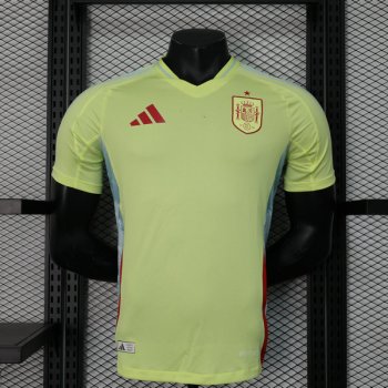 Versione del giocatore maglia Spagna seconda 2025