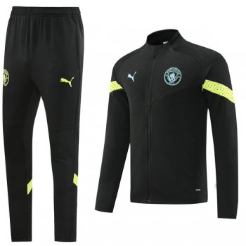 maglia Manchester City Giacca Nero-01 2023