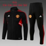 maglia Manchester United Giacca bambino Nero 2023