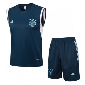 maglia gilet Ajax Blu scuro 2024