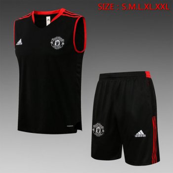 maglia gilet Manchester United Nero 2022