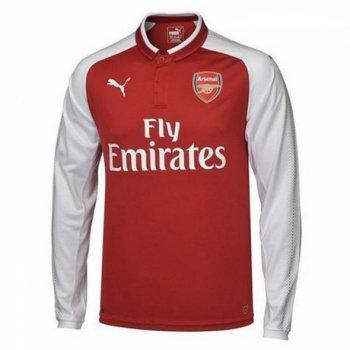 prima maglia Arsenal manica lunga 2018