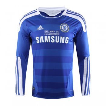 prima maglia Chelsea Retro manica lunga 2011-12