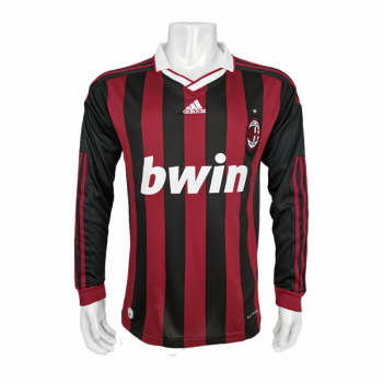 prima maglia Milan Retro manica lunga 2009 2010