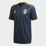 seconda maglia Svezia Euro 2020