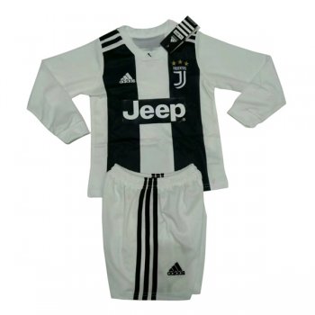 prima maglia Juventus manica lunga bambino 2019