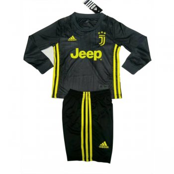 terza maglia Juventus manica lunga bambino 2019