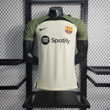 Versione del giocatore maglia Barcellona formazione-01 2024