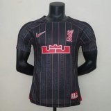 Versione del giocatore maglia Liverpool Nero 2024