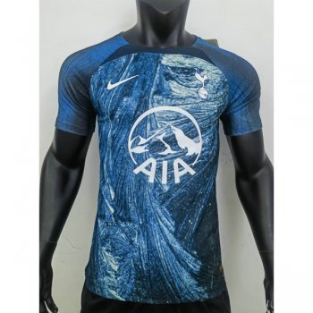 Versione del giocatore maglia Tottenham blu 2024