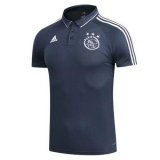 maglia Ajax Polo Grigio scuro 2018