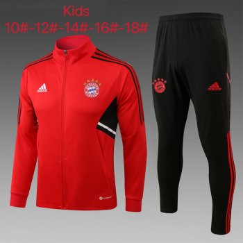 maglia Bayern Monaco Giacca bambino rosso 2023